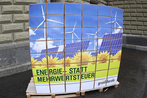 © Grünliberale- CH / Energie statt Mehrwertsteuer, so die Devise