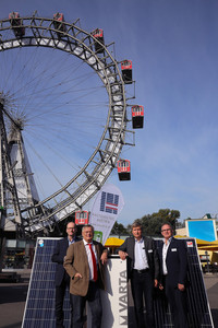 © Photovoltaic Austria/APA-Fotoservice/Langegger - Das Riesenrad könnte sehr lange mit Sonnenstrom betrieben werden